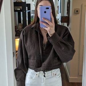 Vintage cropped jacket
